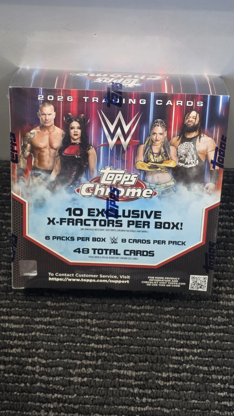 2026 Topps Chrome WWE Trading Card Box - photo 2