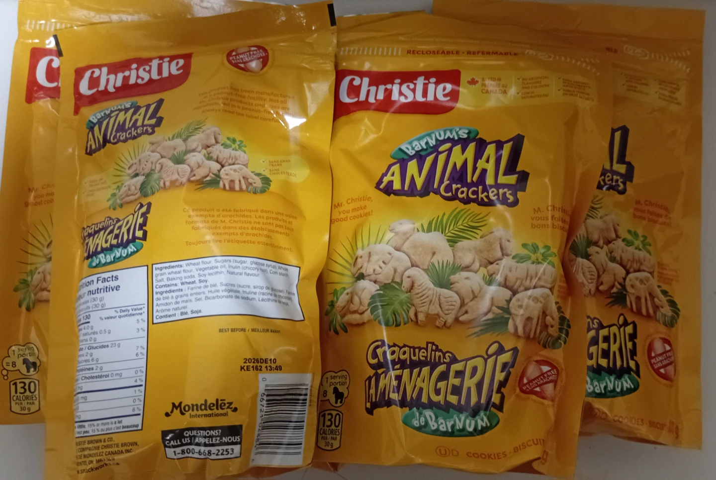 Christie Barnum's Animal Crackers (5 bags) - photo 2