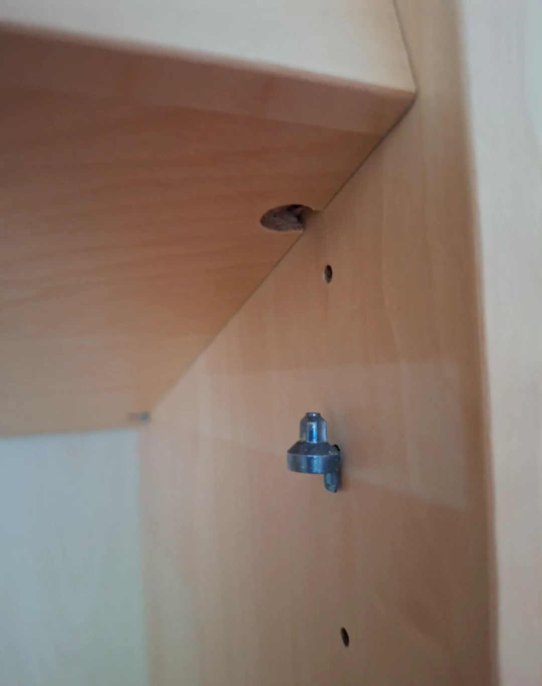 Tall Wooden Bookshelf - 5 Shelves - photo 2