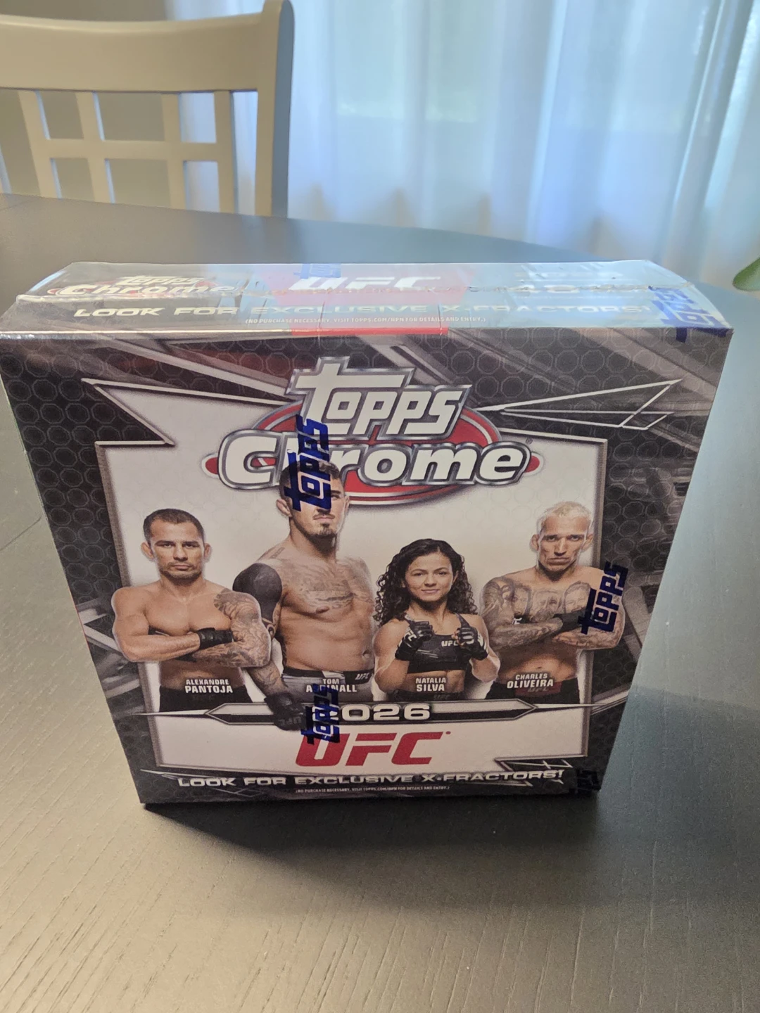 Topps Chrome 2026 UFC Trading Card Blaster Box