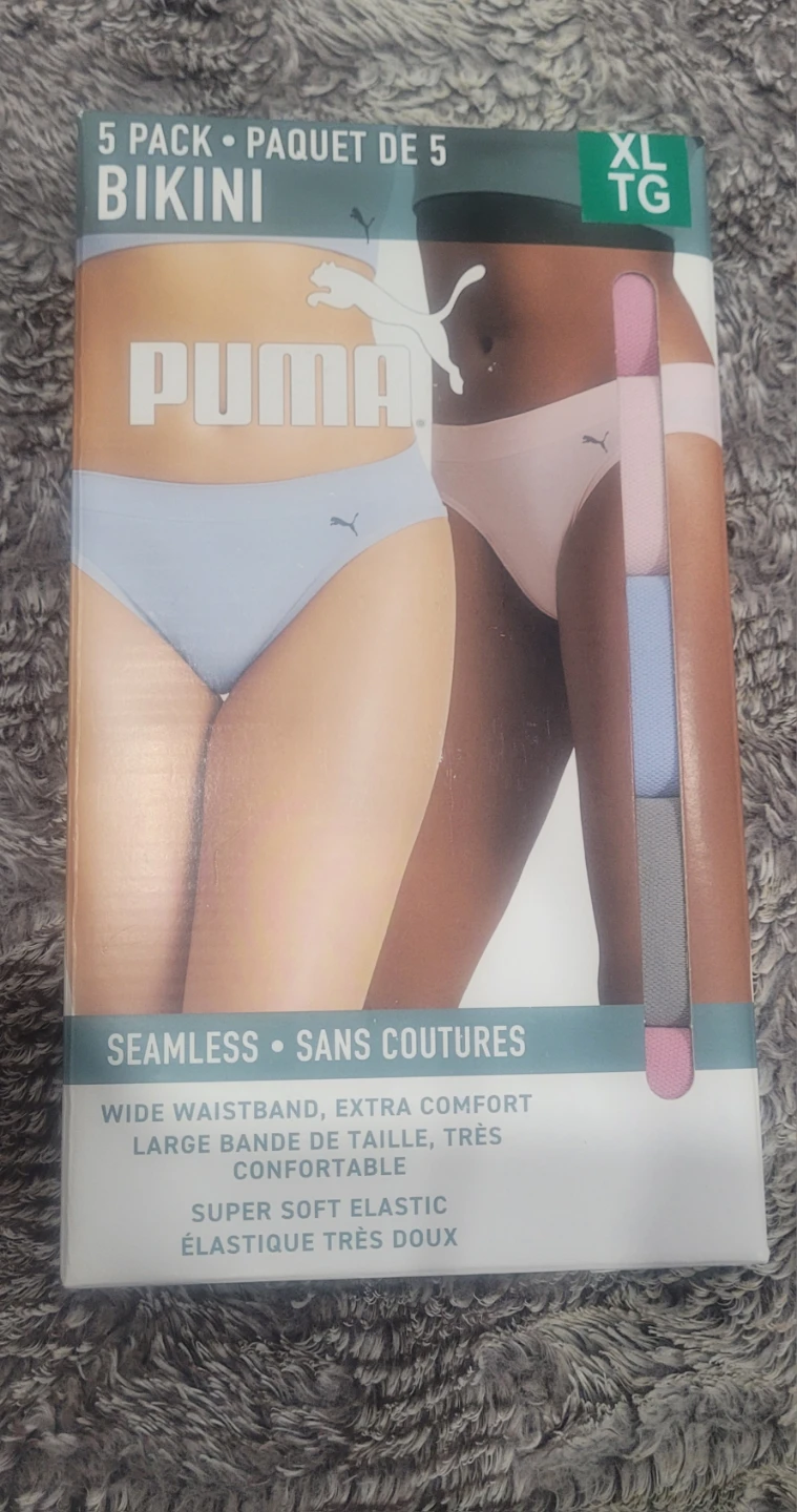 Puma 5 Pack Bikini Underwear - XL,M
