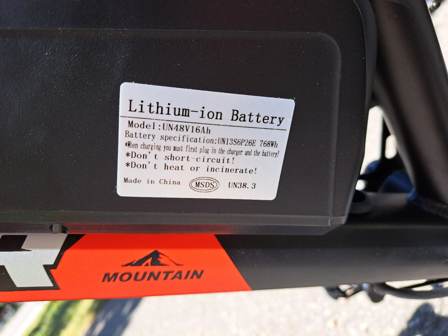 Fat Tire Electric Mountain Bike - photo 5