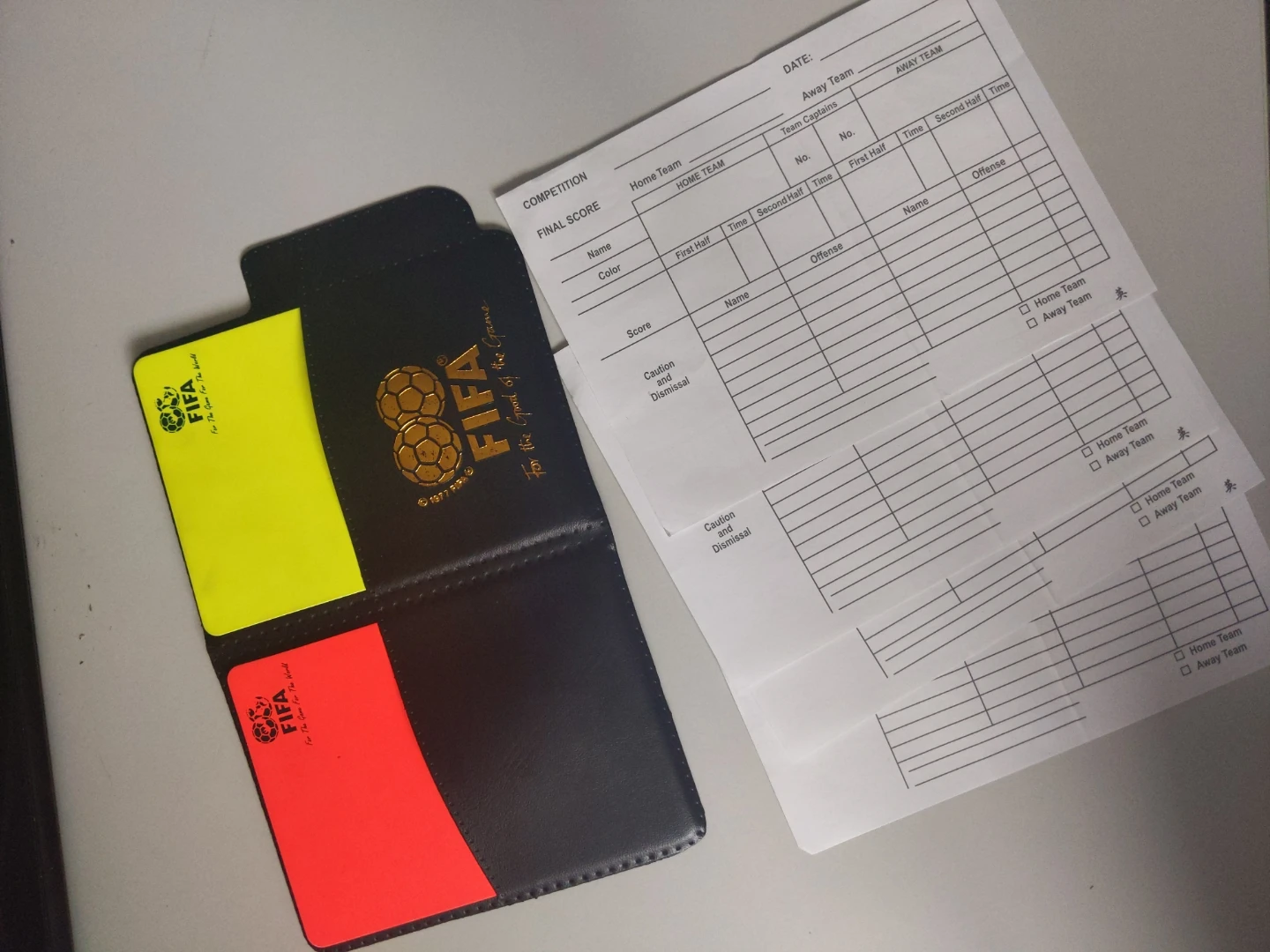 Rare FIFA reffing cards - photo 5