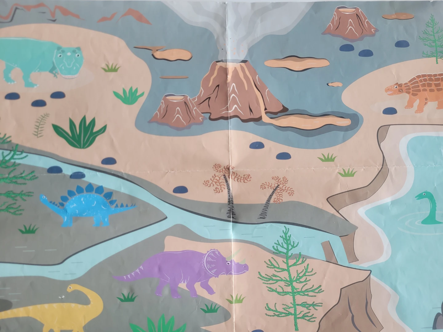 Giant Dinosaur Edition Jigsaw Play Mat Set - photo 3