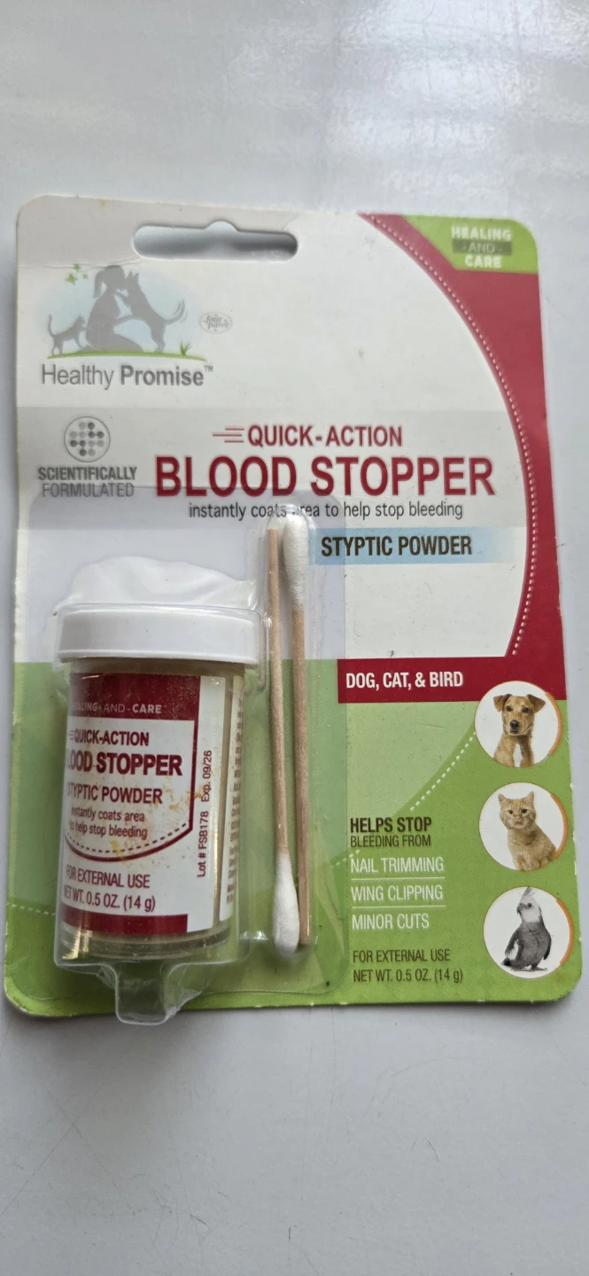 Healthy Promise Quick-Action Blood Stopper Styptic Powder