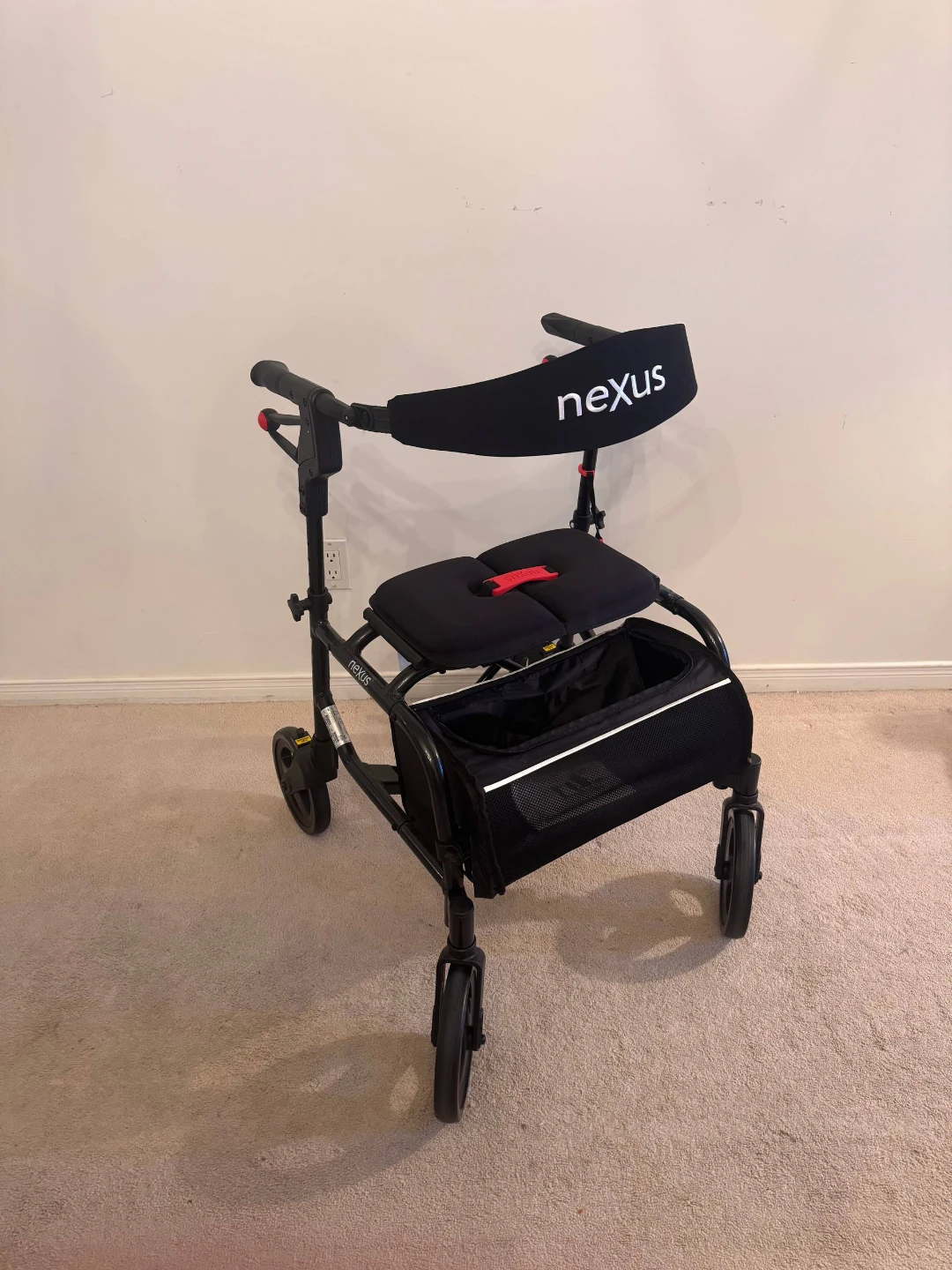 New Nexus Walker with Seat and Basket