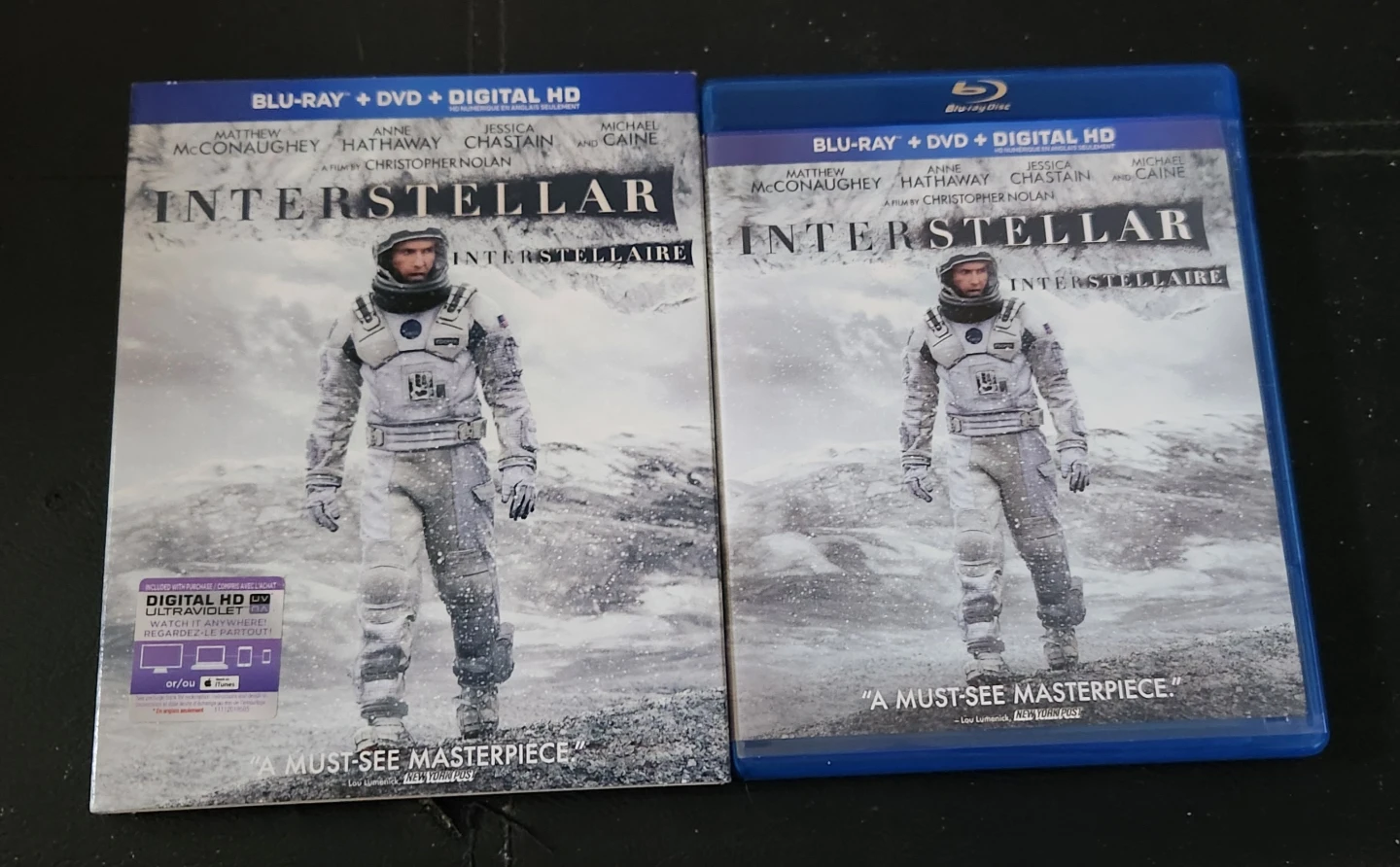 Interstellar 3-Disc Set With Film Cell & Slipcover - photo 2