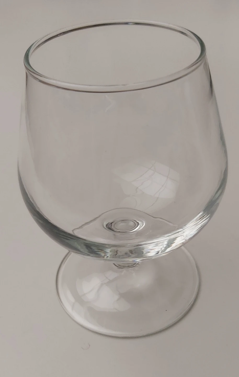 Clear Brandy Snifter Glass
