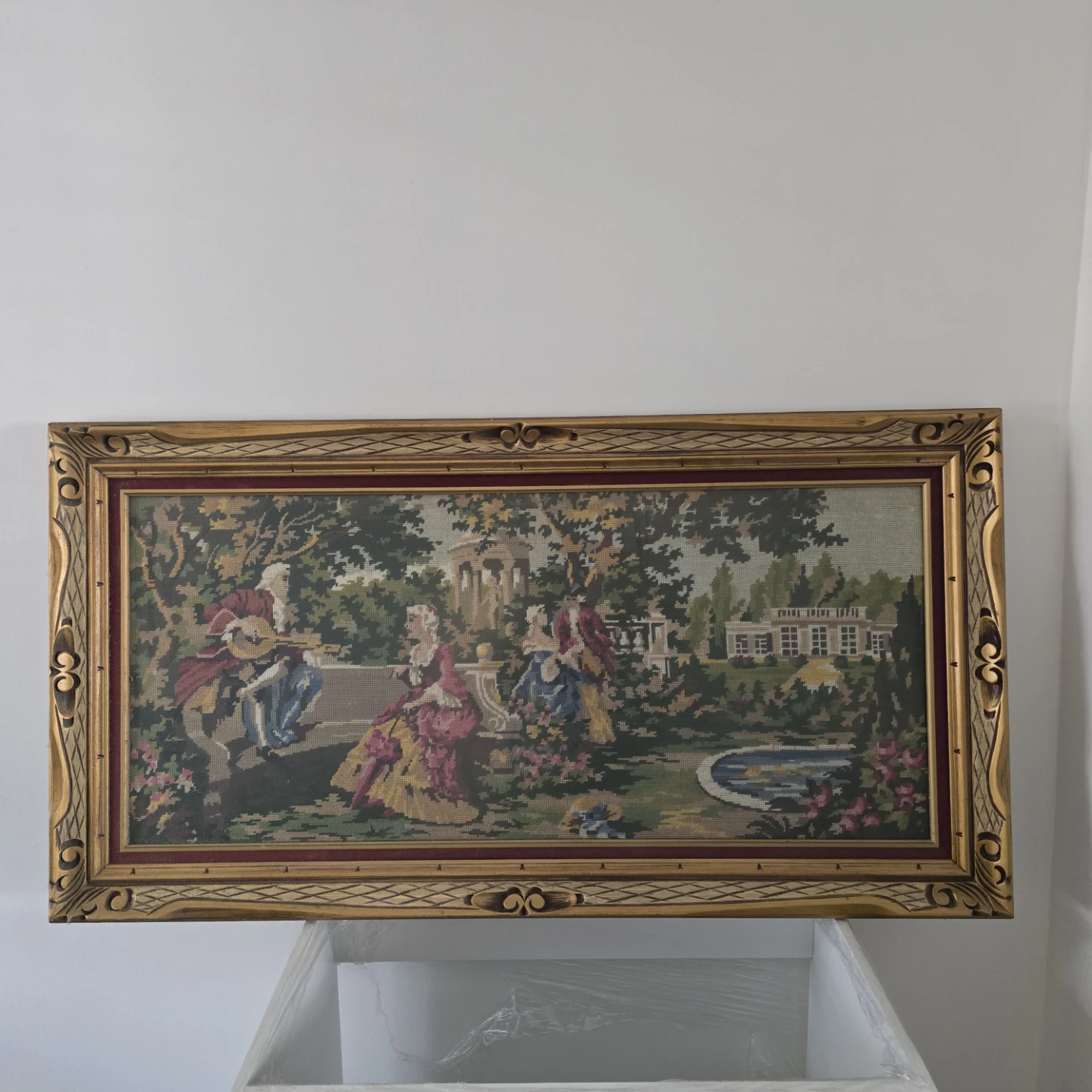 Framed Needlepoint Art