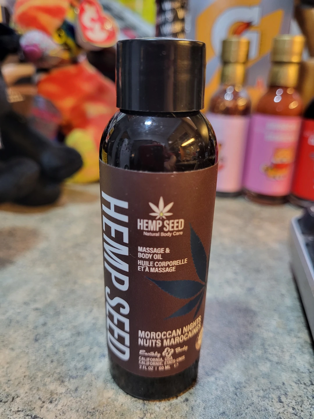 Hemp Seed Massage & Body Oil - Moroccan Nights