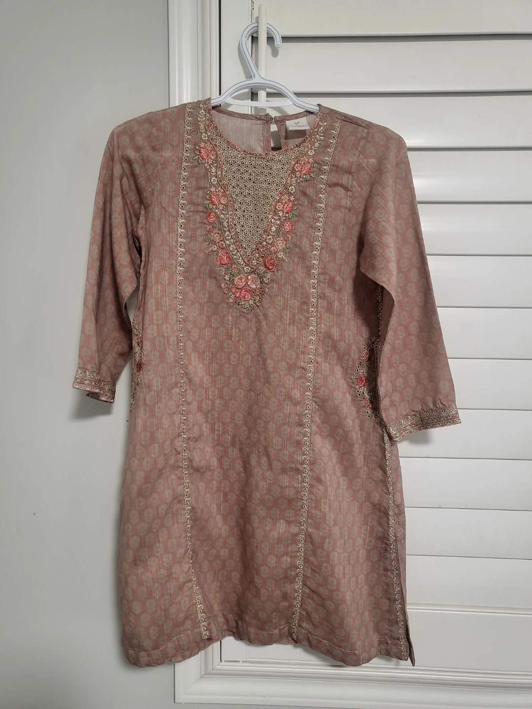 ETHNC KIDS Embroidered Tunic and Pants Set 9-10 yrs