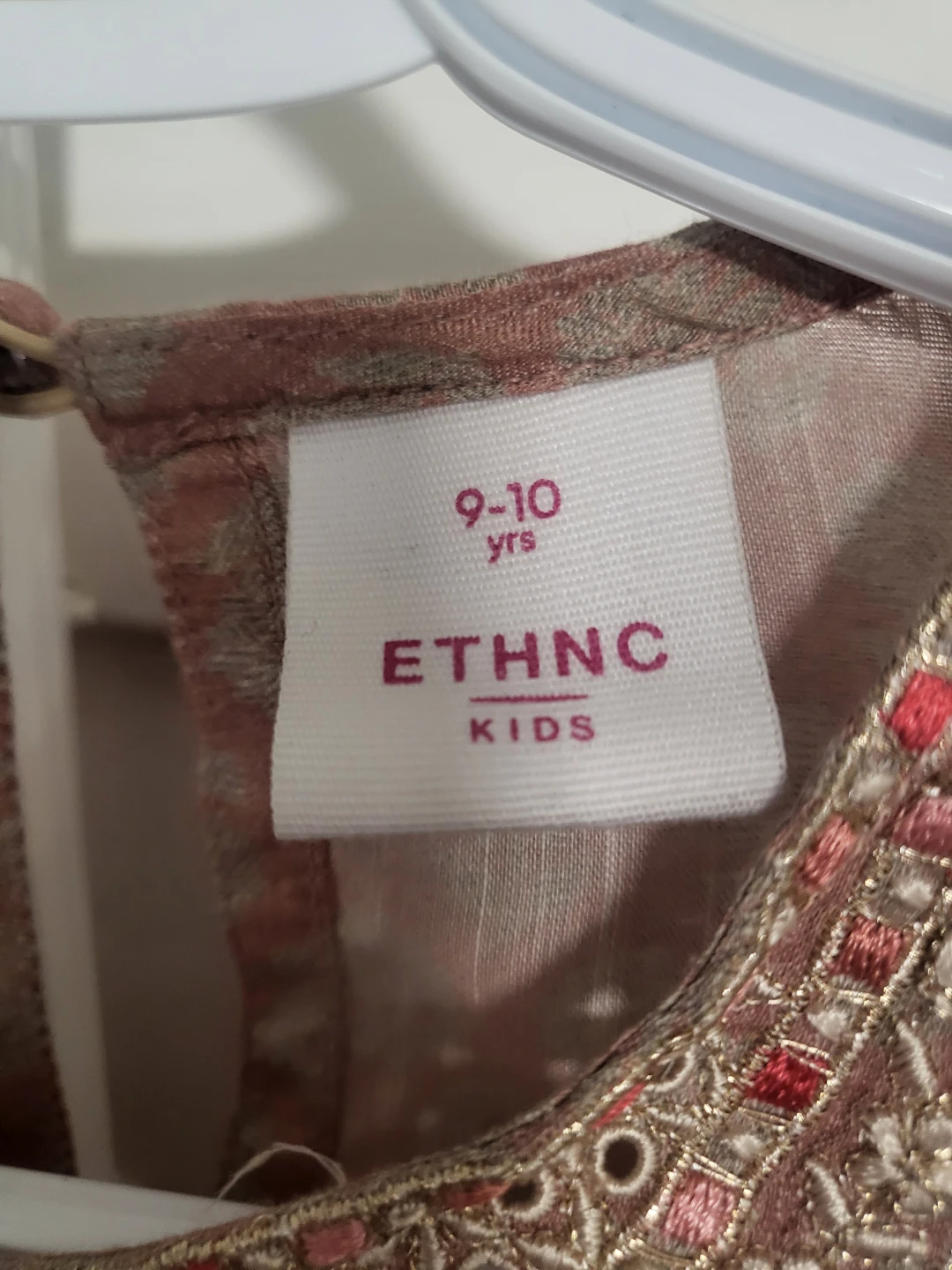 ETHNC KIDS Embroidered Tunic and Pants Set 9-10 yrs - photo 3