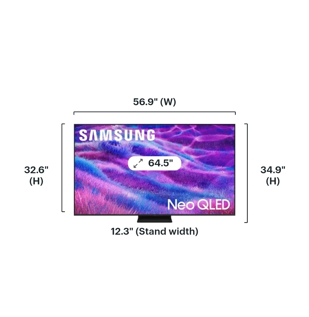 Samsung 65" QN80F Neo QLED 8K Smart TV - photo 2