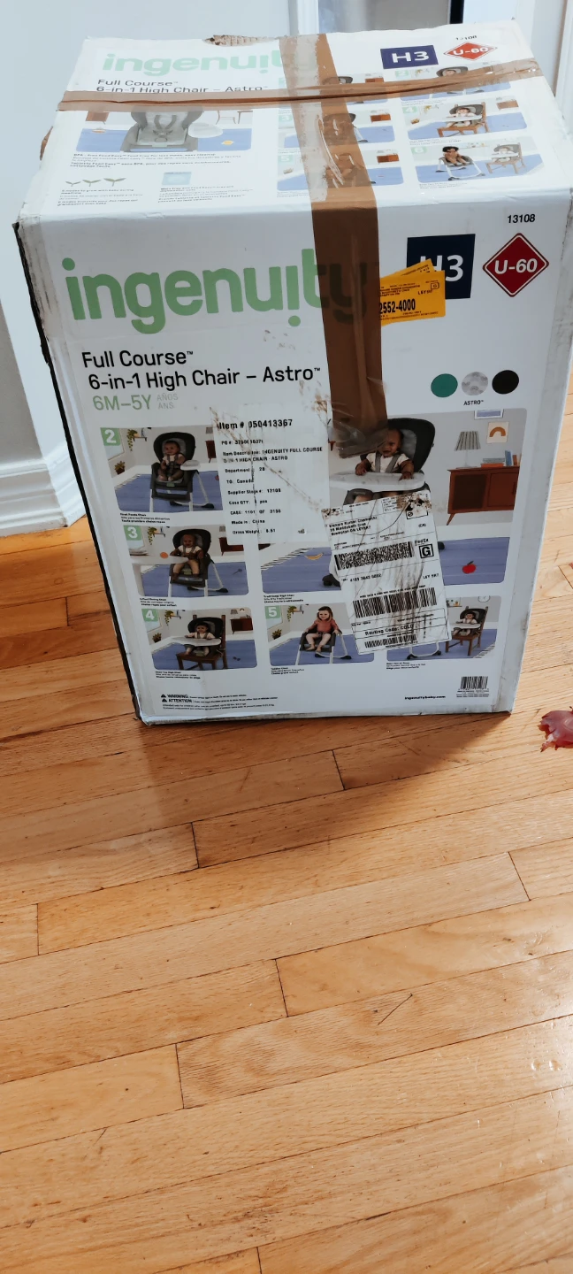 Ingenuity "Full Course" 6-in-1 High Chair - Astro - photo 3