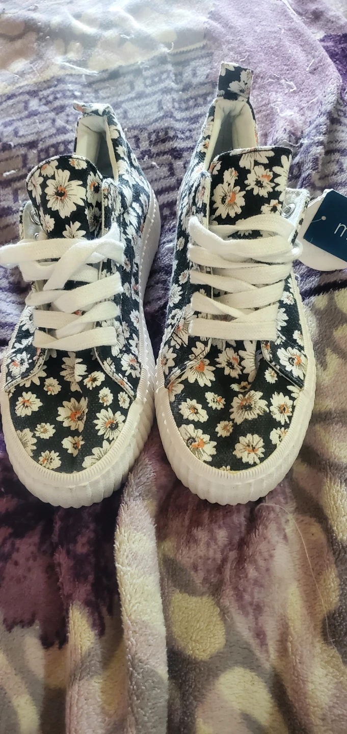 MyStyle Floral Canvas Sneakers - photo 2
