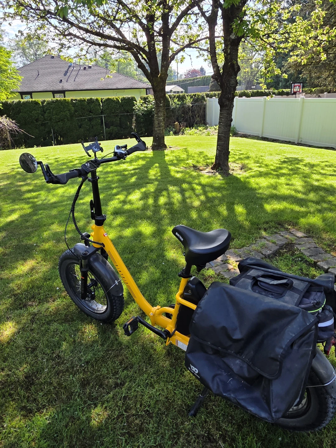 Yellow Electric Fat Tire Bike by Biktrix - photo 4