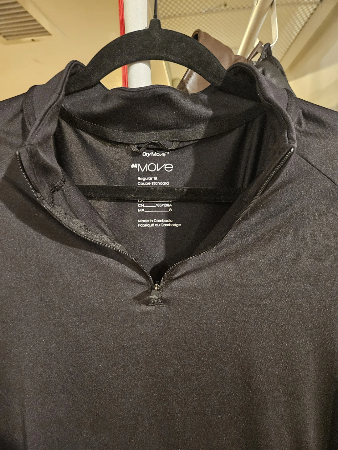 H&M Move DryMove 1/4 Zip Long Sleeve Shirt - photo 3