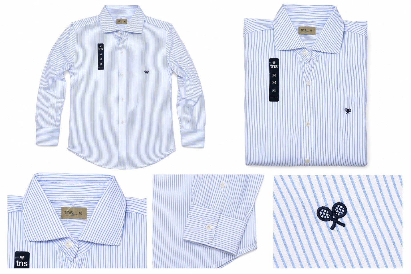 Men’s Long Sleeve Dress Shirt (Size M) – Brand New, Stylish & El - photo 2