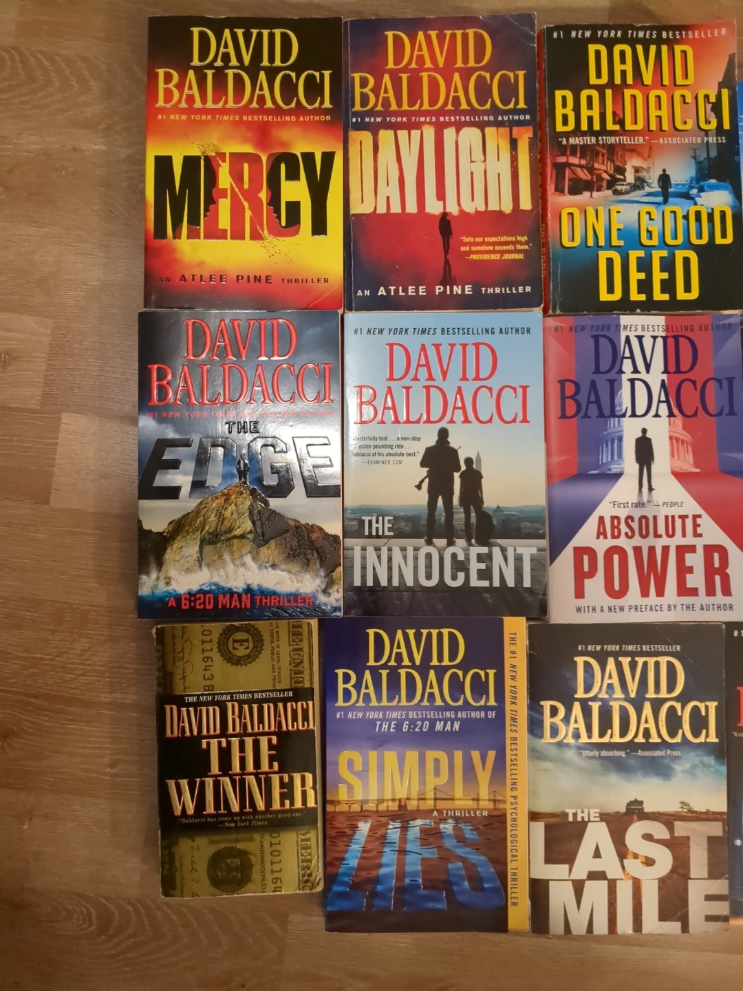 David Baldacci Novel Collection - photo 3