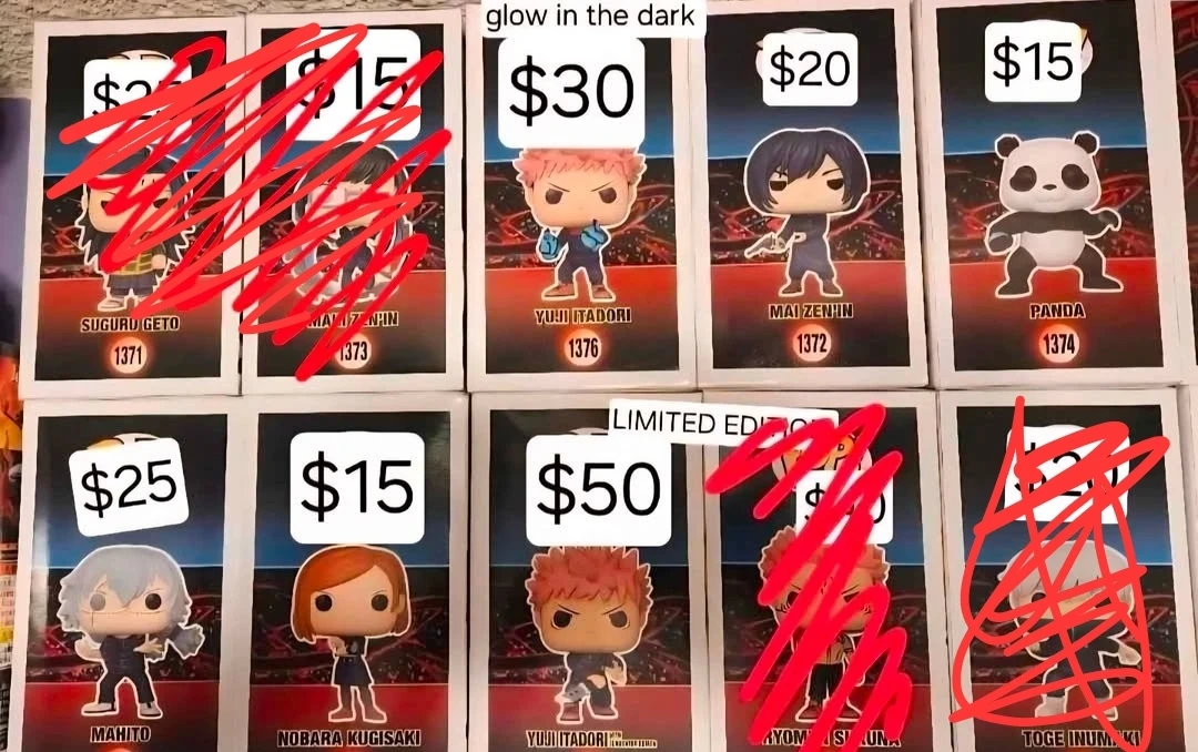 Funko Pop! Animation Jujutsu Kaisen Figures #cleanout - photo 3