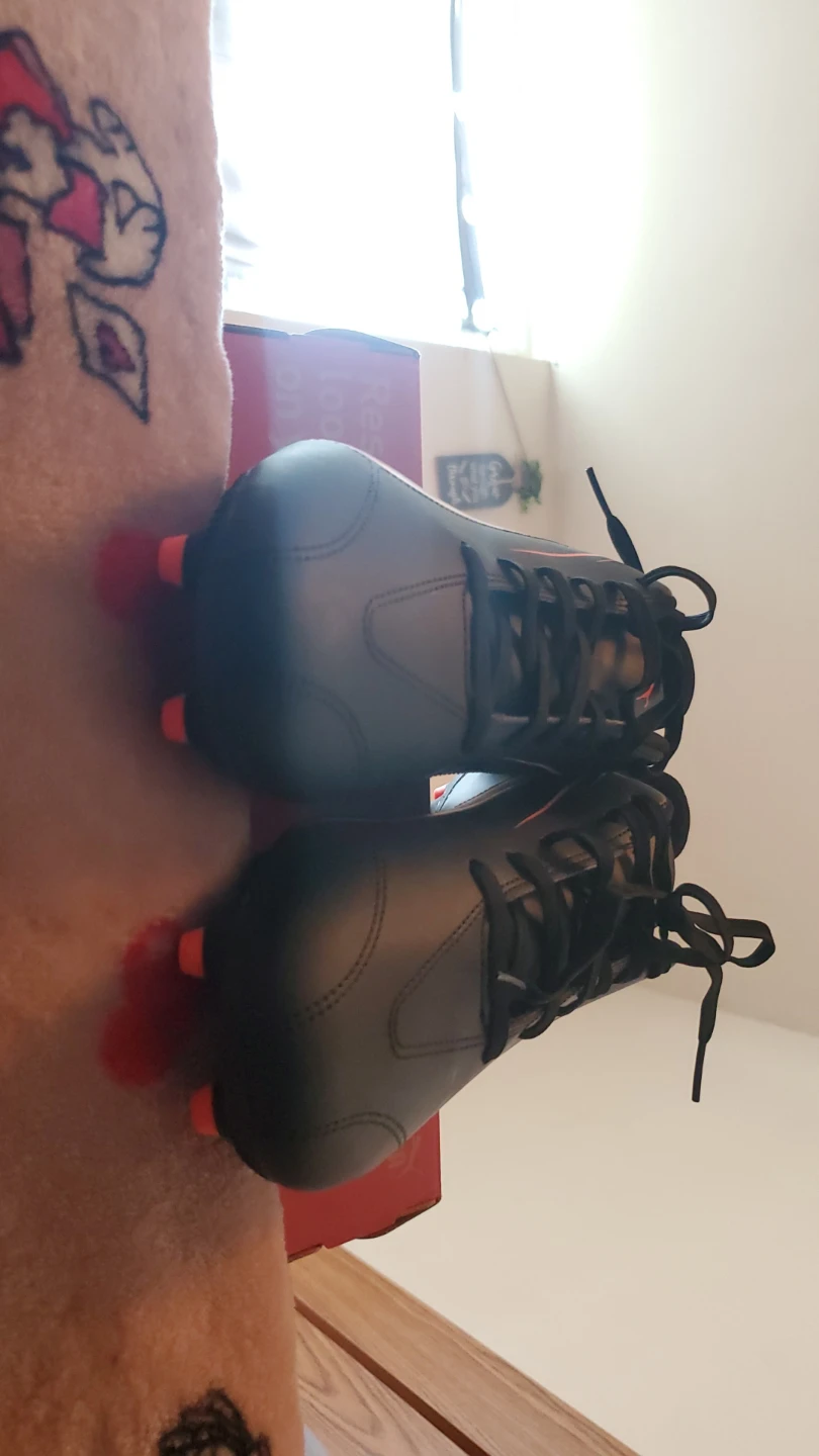 Fresh New Puma Soccer Cleats - Black/Orange