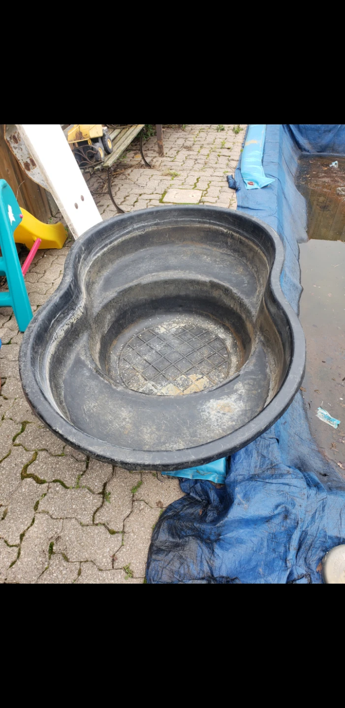Black Plastic Pond Liner