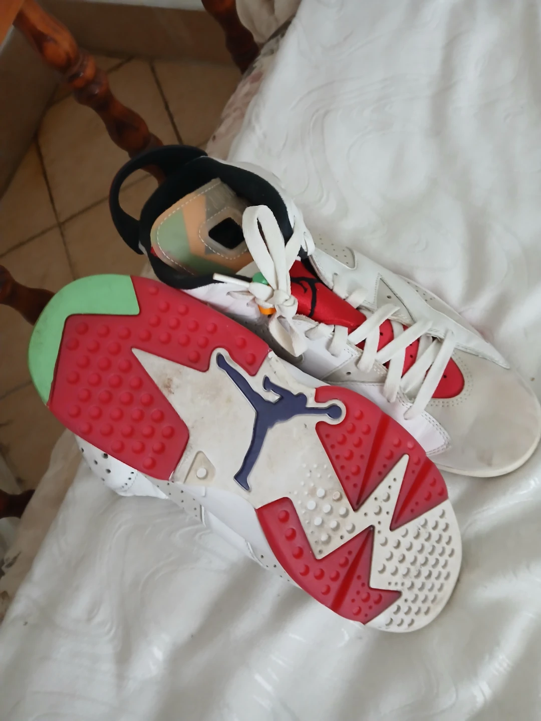 Jordans 6 retrolike new condition - photo 2