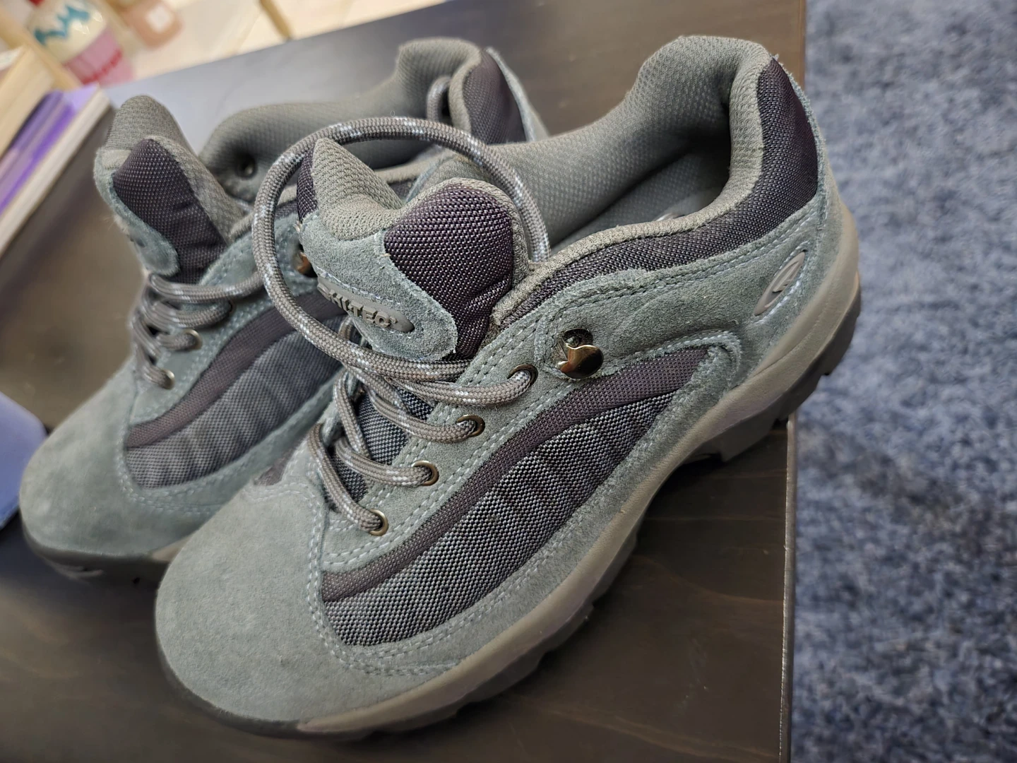 HI-TEC Grey Hiking Shoes Size 7