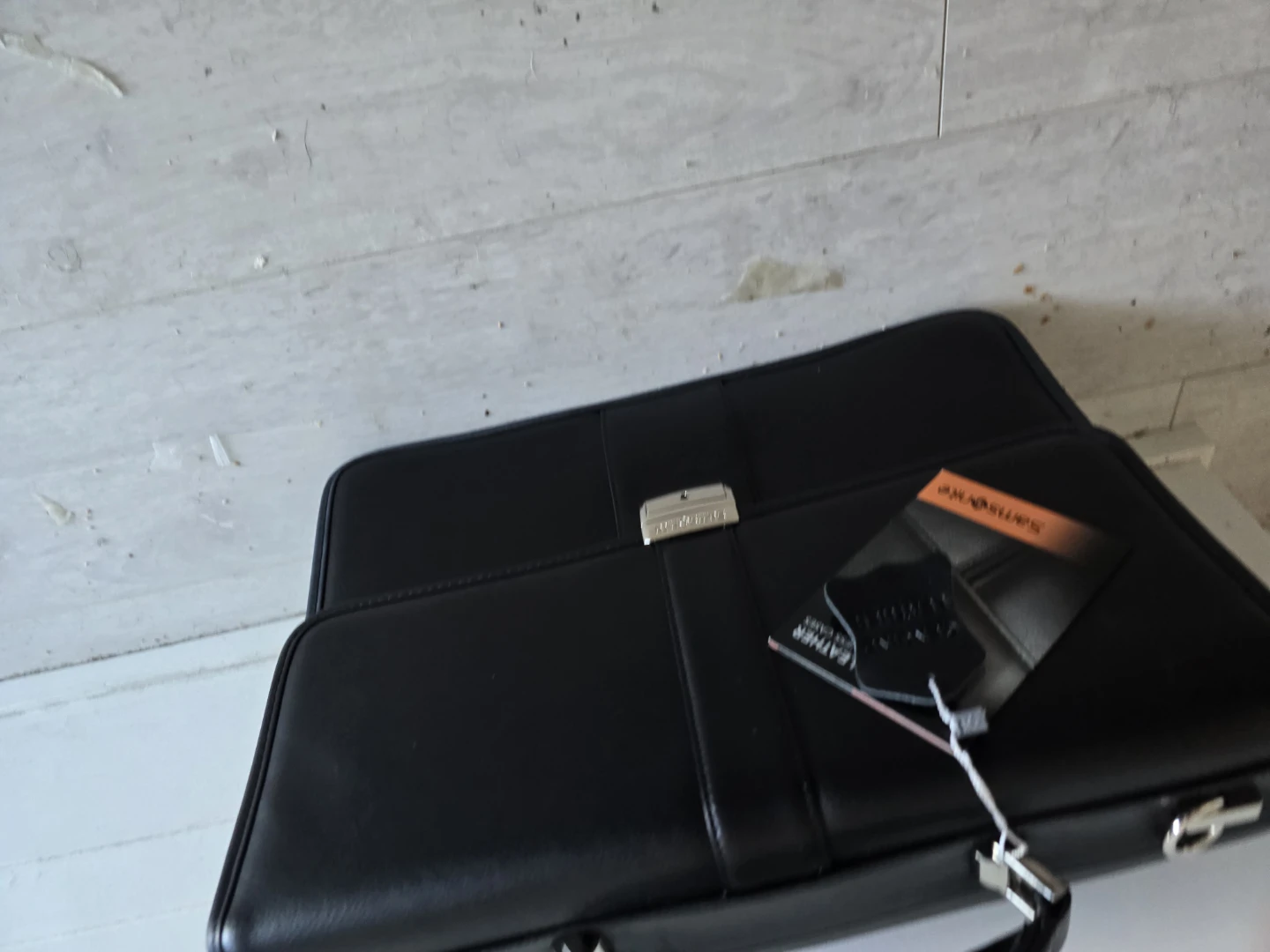 Samsonite Black Leather Briefcase - photo 3