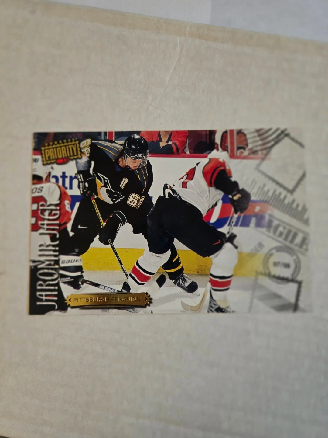 Jaromir Jagr Pittsburgh Penguins Hockey Card