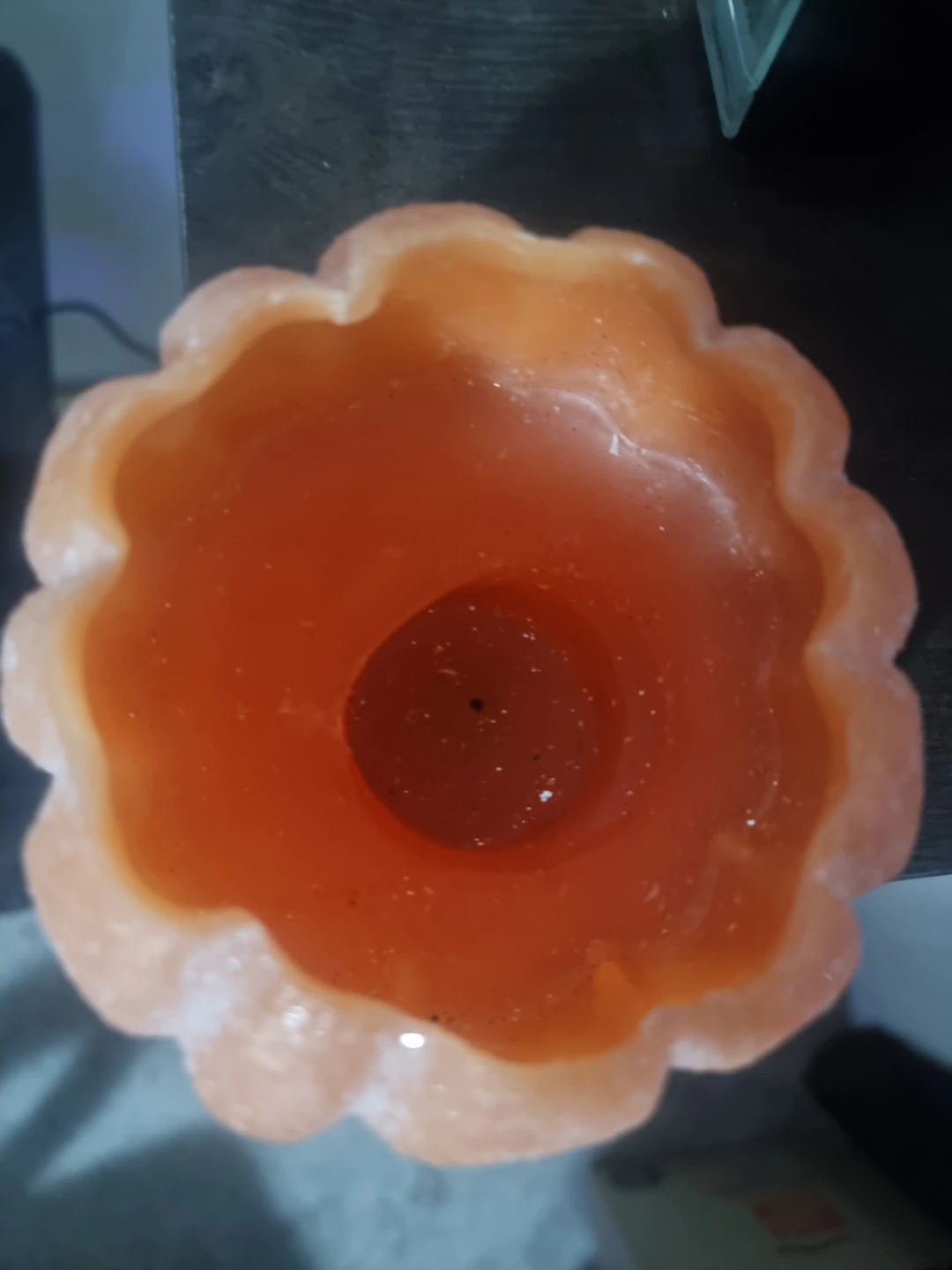 Orange Pumpkin Candle Holder