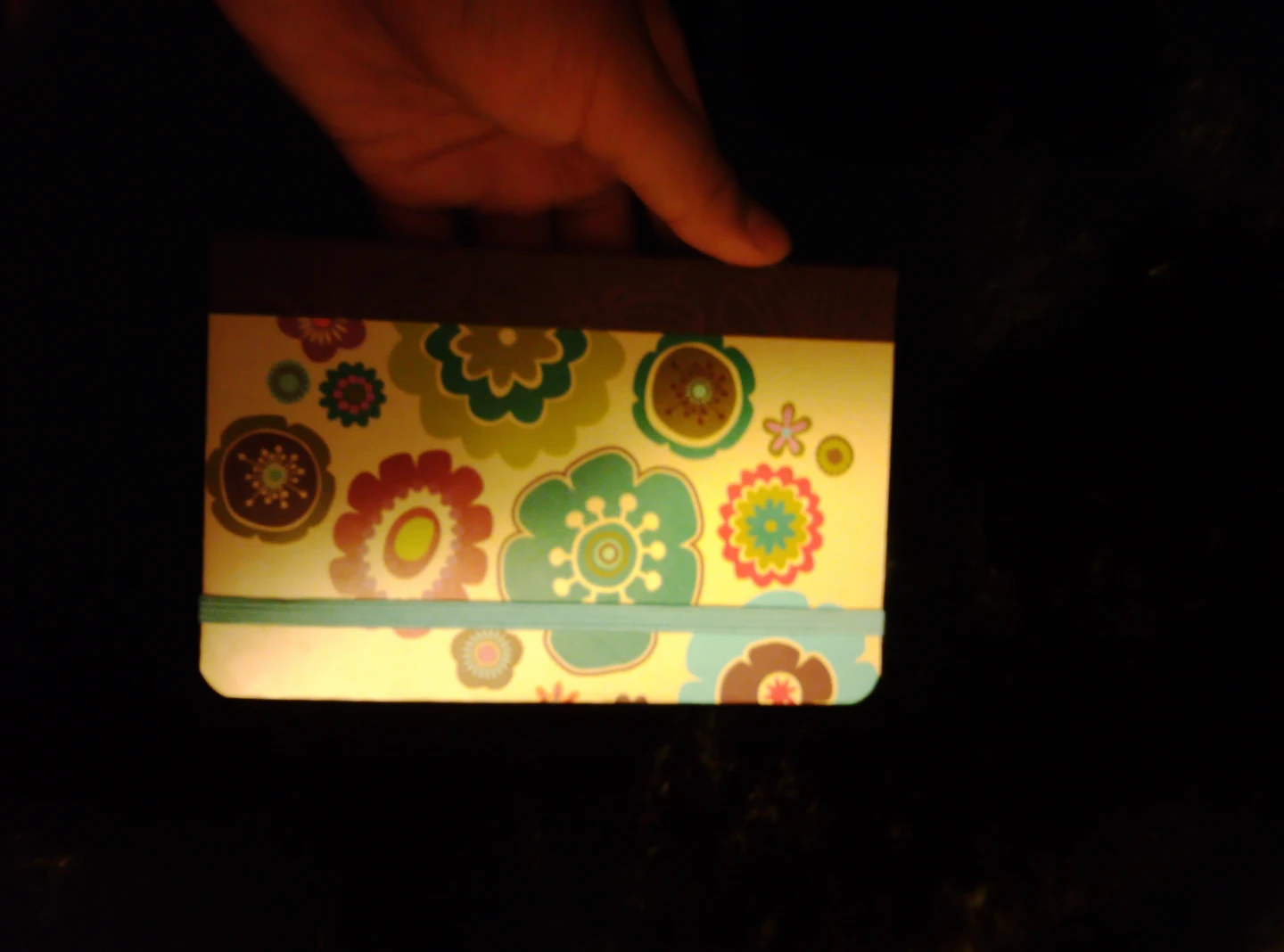 Floral Design Small Notebook