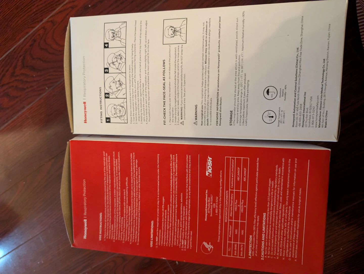 2 packs Honeywell H910 Plus N95 Particulate Respirators - photo 2