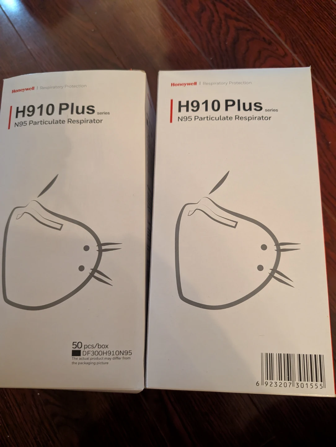2 packs Honeywell H910 Plus N95 Particulate Respirators - photo 4