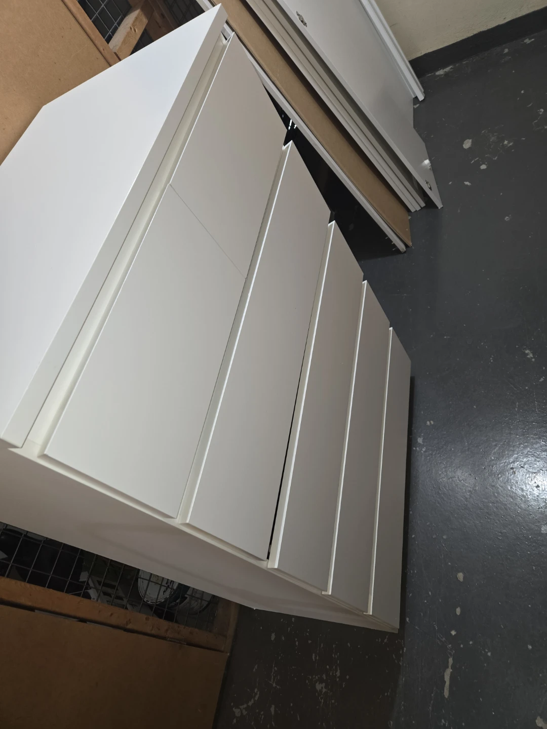 White Malm 6 Drawer Dresser - photo 2