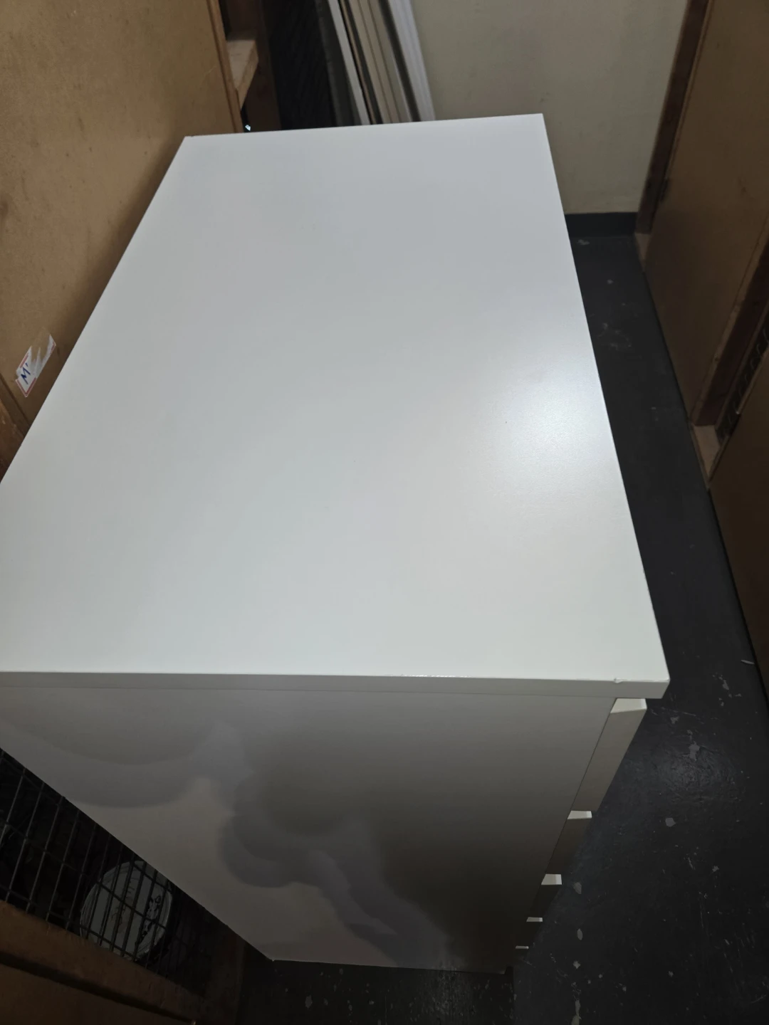 White Malm 6 Drawer Dresser - photo 4
