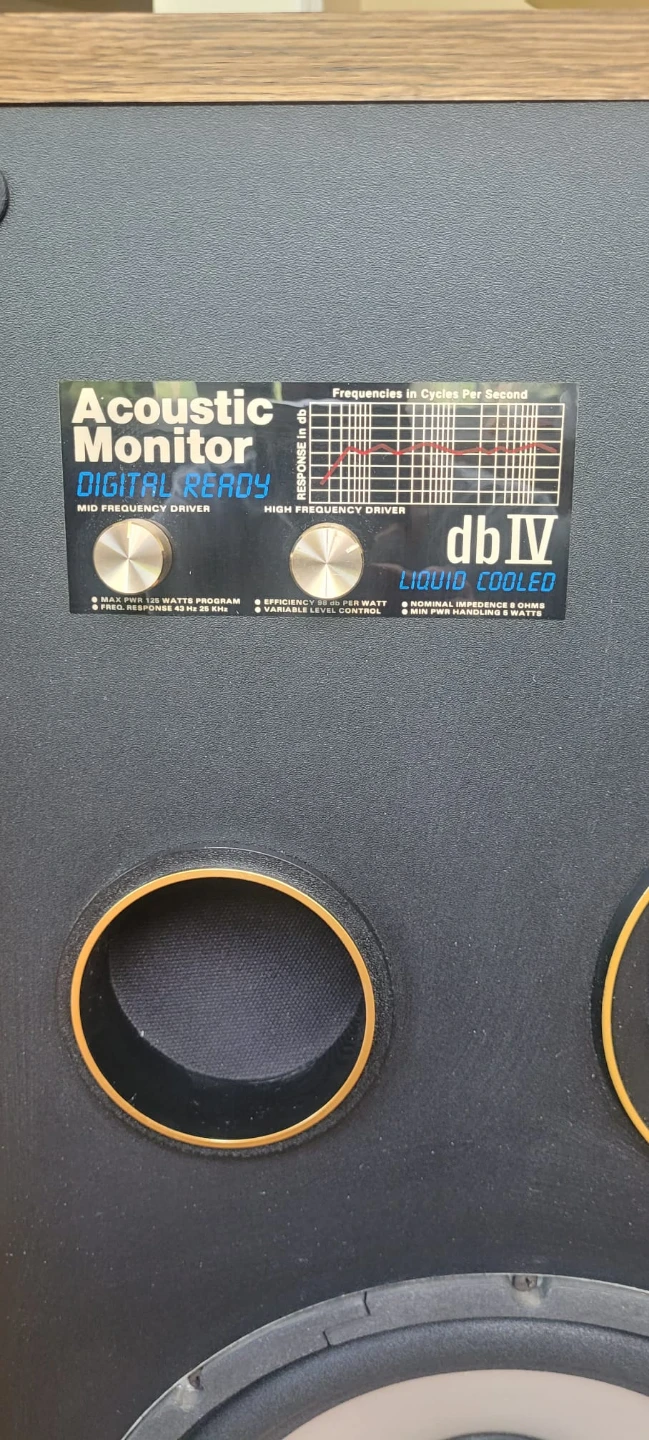 Acoustic Monitor db IV "Digital Ready" Speakers - photo 3