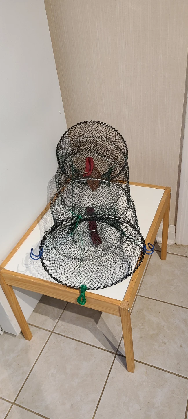 Net Trap Tube Folds-Up Like New - Fish, Crab, Crayfish, Lobster