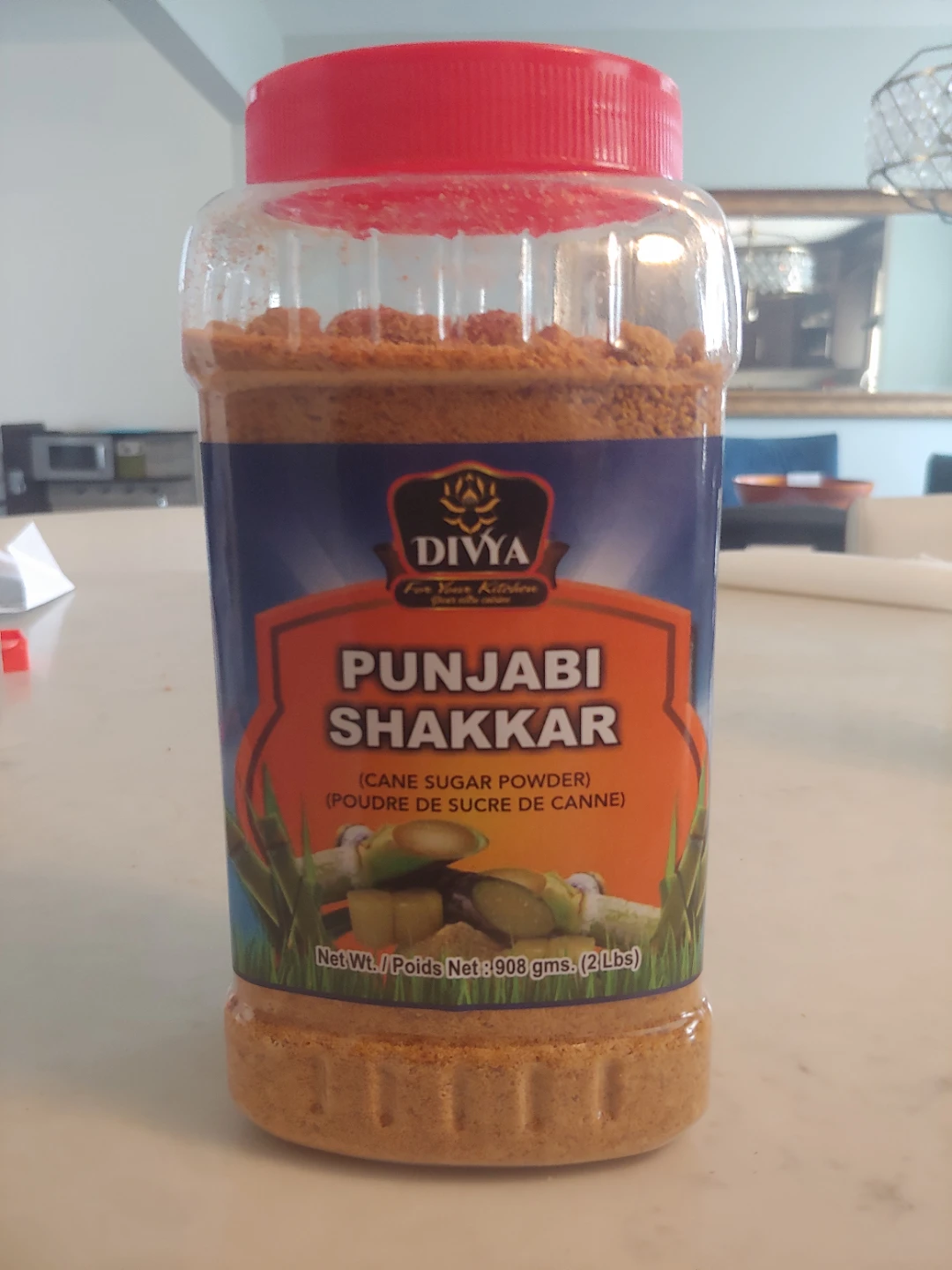 DIVYA (Cane Sugar Powder) - 908 gms (opened)