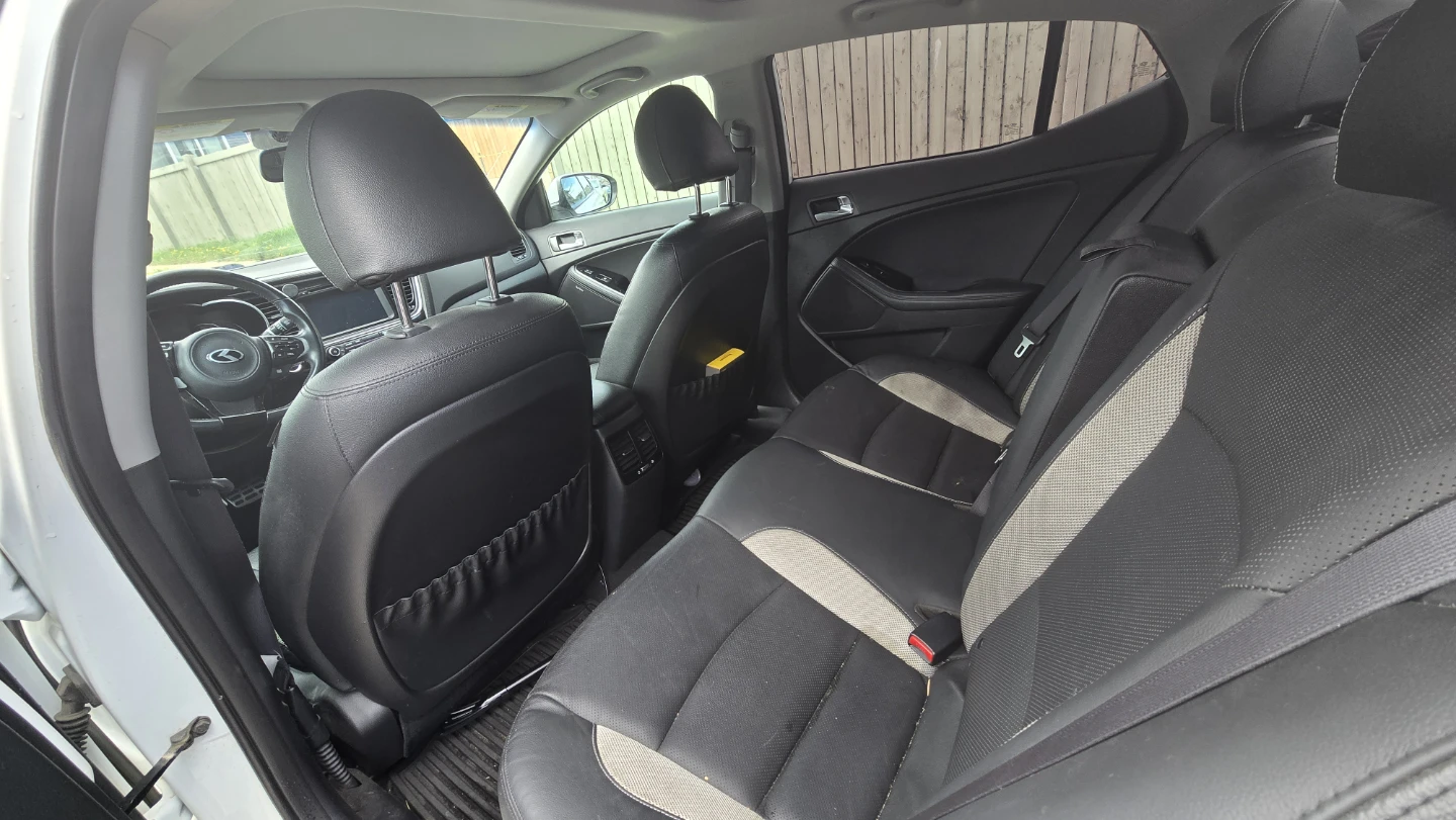 White Kia Optima - photo 4