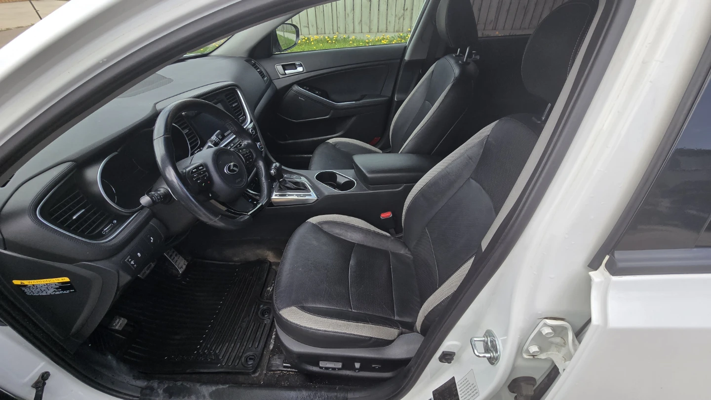 White Kia Optima - photo 5