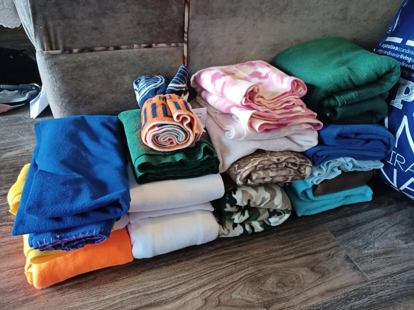 Large Fleece & Fabric Destash