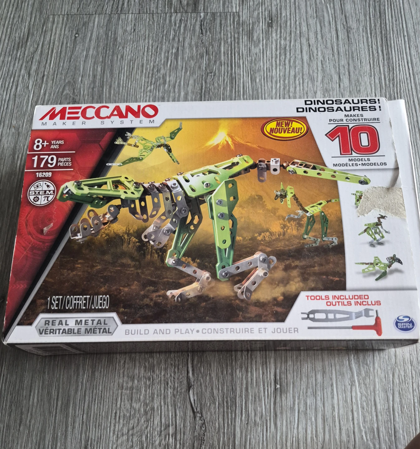 Meccano Maker System Dinosaur Building Set