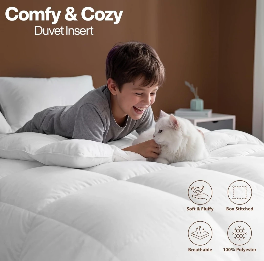 Utopia Bedding Lightweight Duvet Insert King Size - photo 4