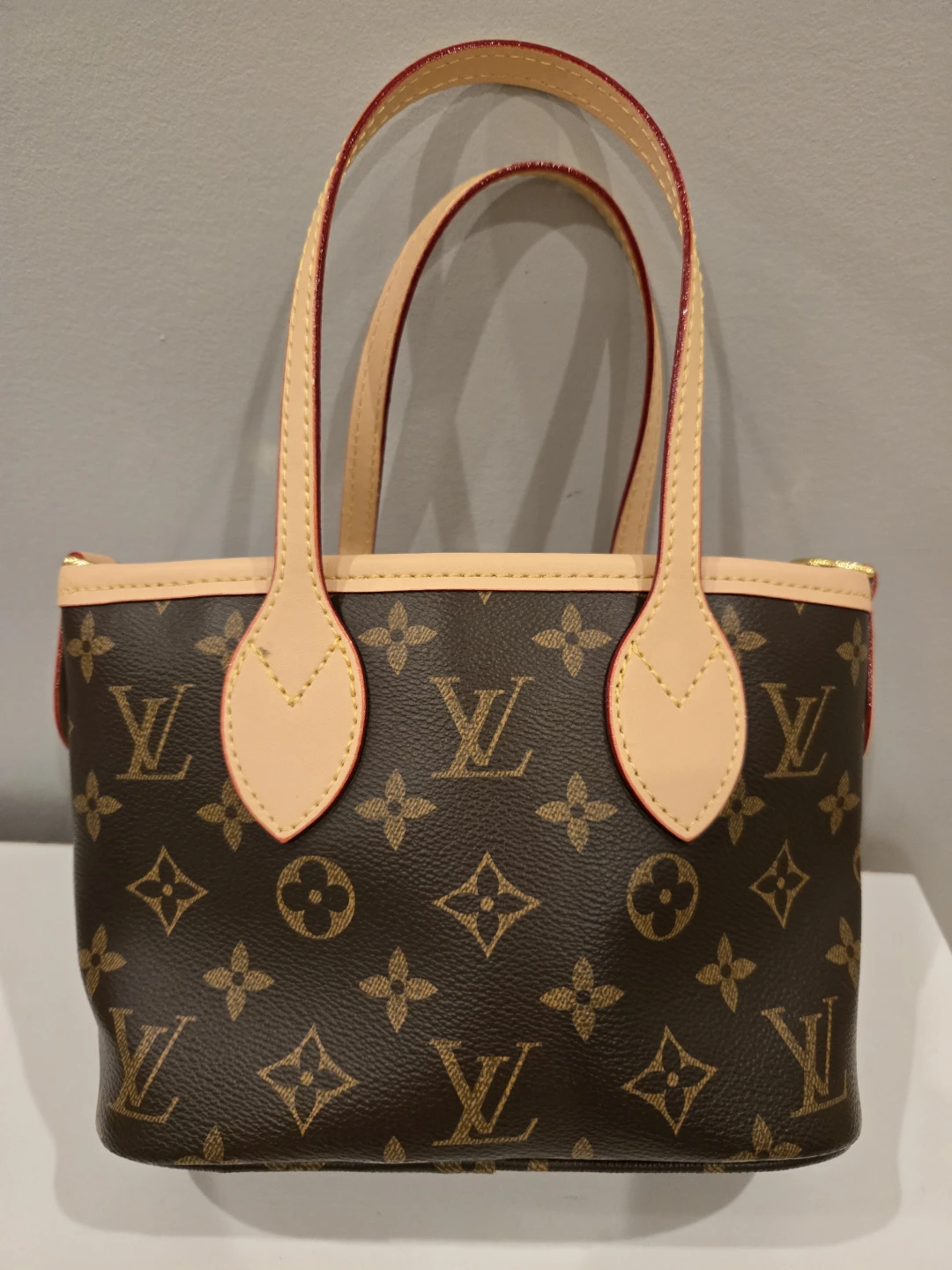 Louis Vuitton Monogram Speedy Nano Tote Crossbody Bag Small 20cm