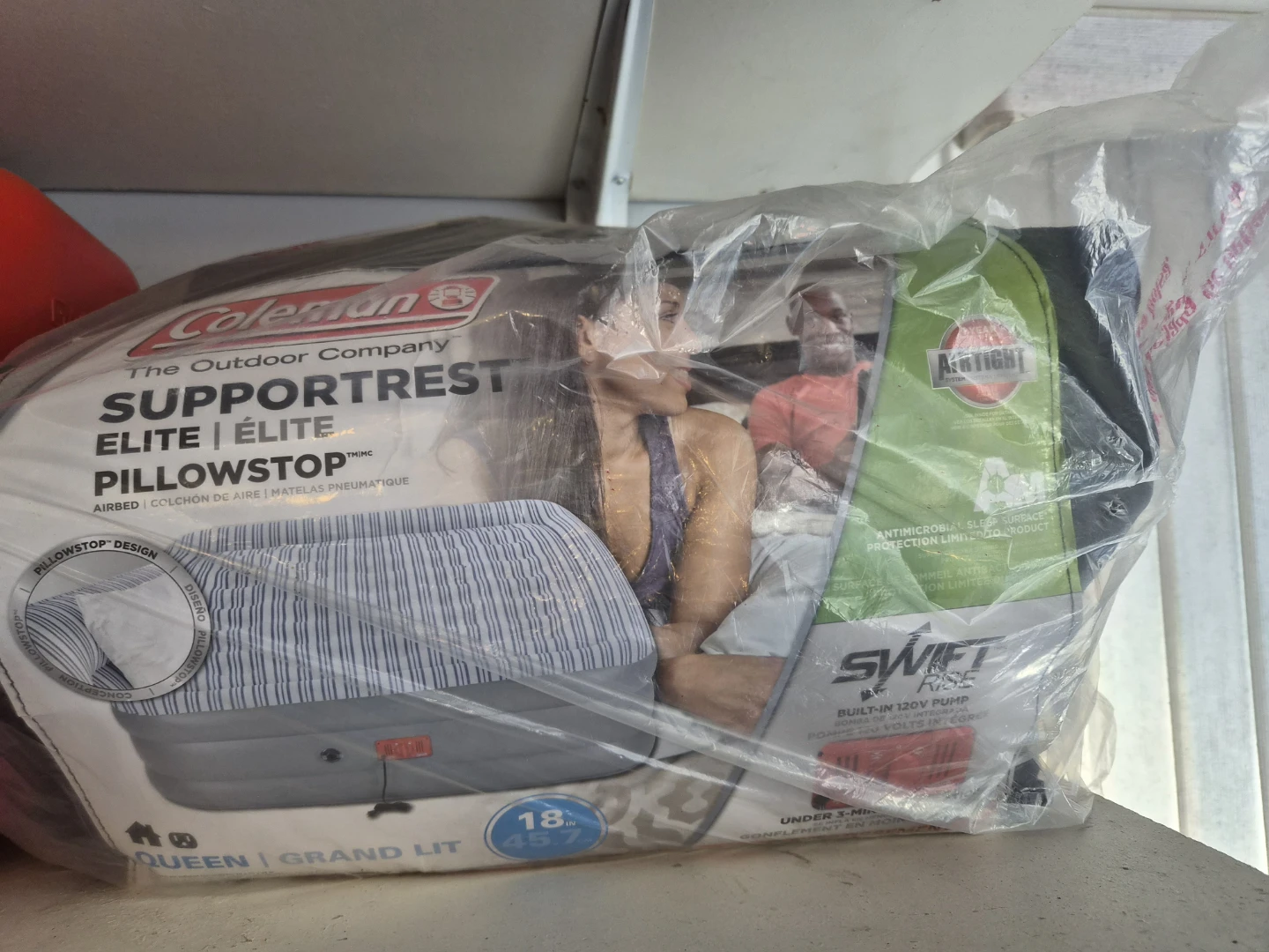 Coleman Queen SupportRest Elite Air Mattress with Built-In Pump - photo 2