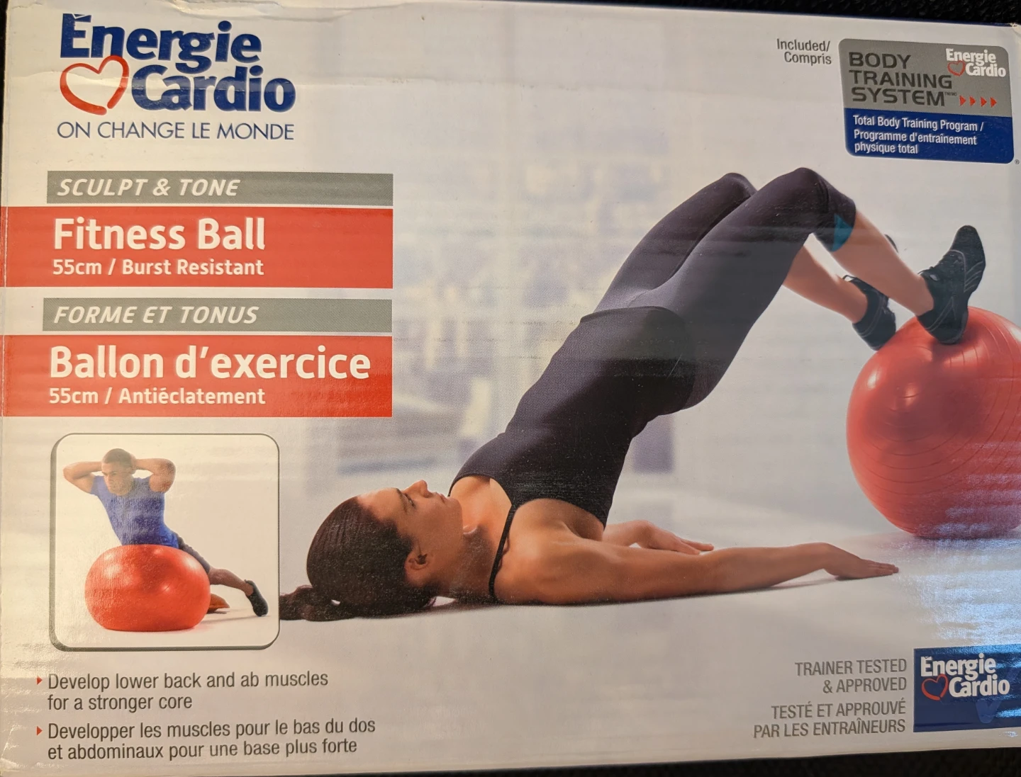 Energie Cardio 55cm Fitness Ball