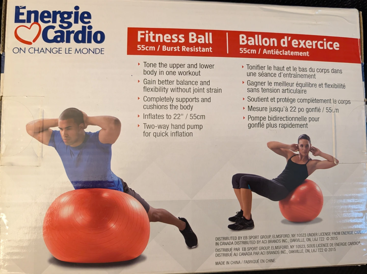 Energie Cardio 55cm Fitness Ball - photo 2