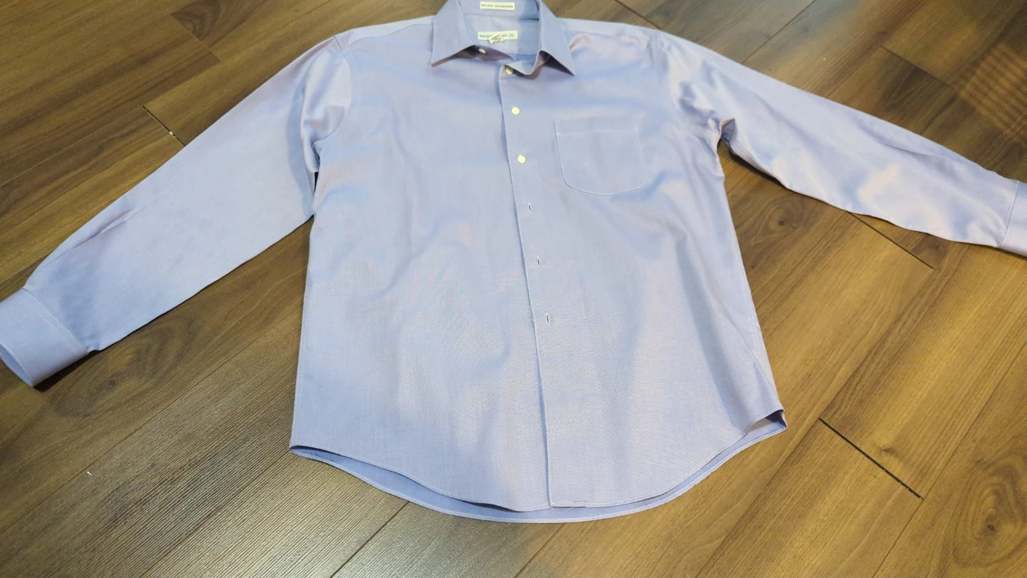 Pronto Uomo Dress Shirt - Light Purple - Size 16 34-35