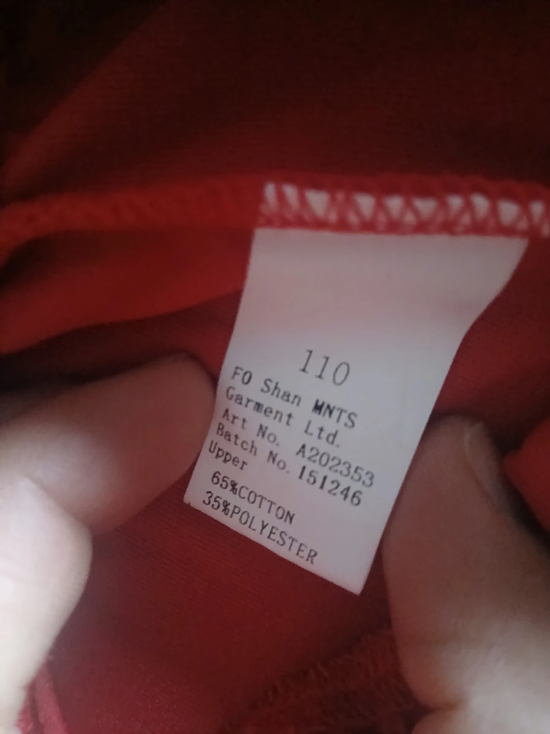 Kids Santa Costume Size 110 - photo 3